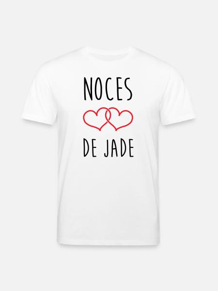 Jade Wedding 26 Years of Love - Stanley/Stella CREATOR Unisex Organic T-Shirt - white