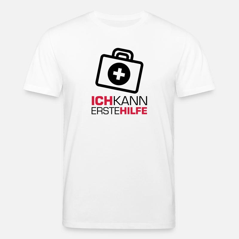 erstehilfe_f2 - T-shirt bio CREATOR Stanley/Stella Unisexe - blanc