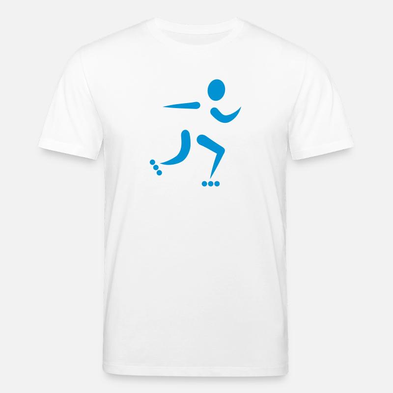 Inline Skating - Stanley/Stella Unisex Bio-T-Shirt CREATOR  - Weiß