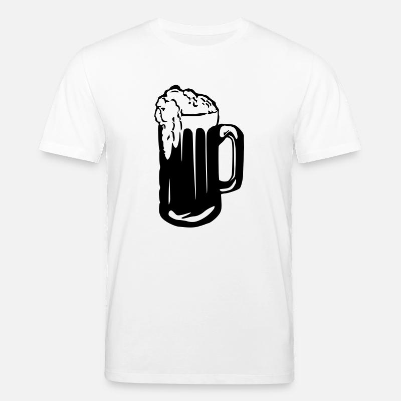 Bier - Stanley/Stella Unisex Bio-T-Shirt CREATOR  - Weiß