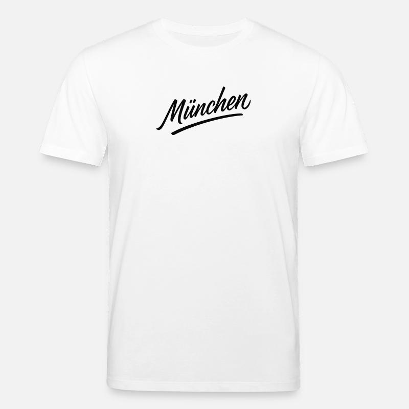 München Script Flair - Stanley/Stella Unisex Bio-T-Shirt CREATOR  - Weiß