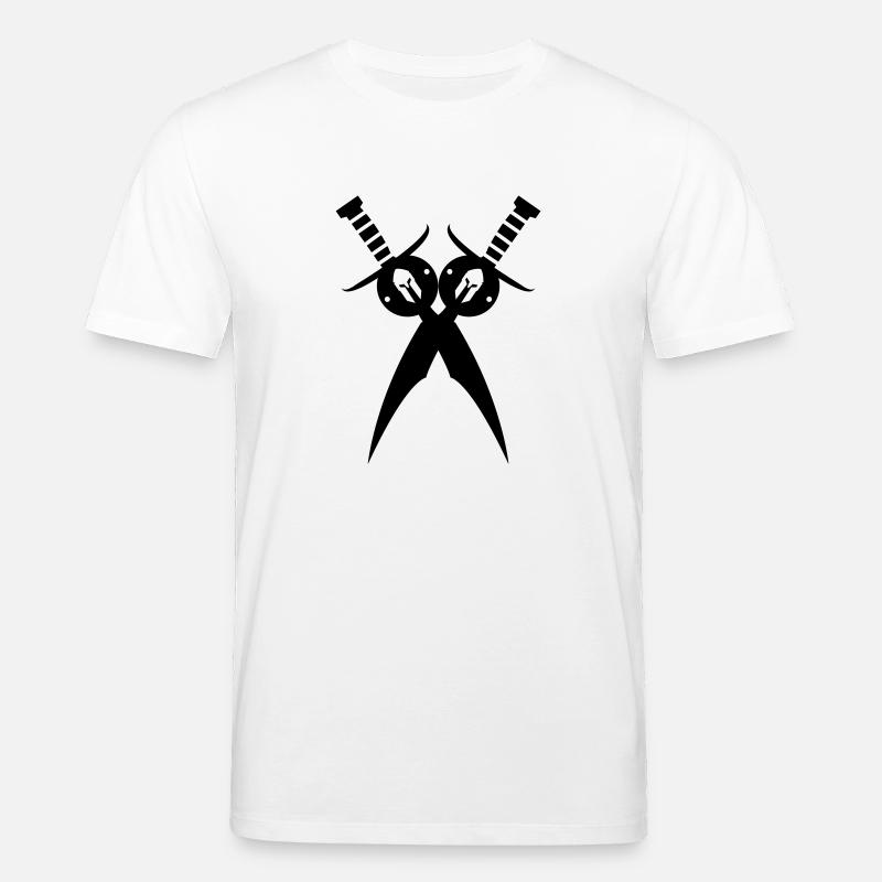 sparta_messer_2 - Stanley/Stella Unisex Bio-T-Shirt CREATOR  - Weiß