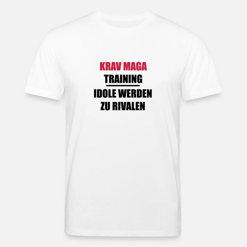 Krav Maga - Stanley/Stella Unisex Bio-T-Shirt CREATOR  - Weiß