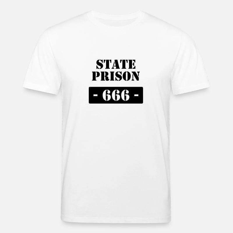 State Prison - 666 - T-shirt bio CREATOR Stanley/Stella Unisexe - blanc