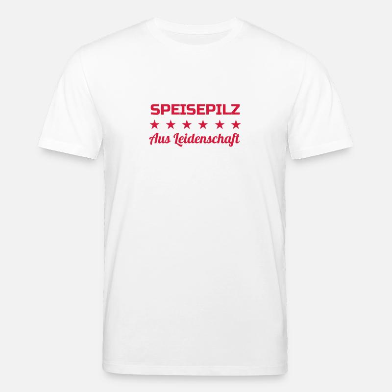 Chasse aux champignons / Champignon / Cueillette - T-shirt bio CREATOR Stanley/Stella Unisexe - blanc