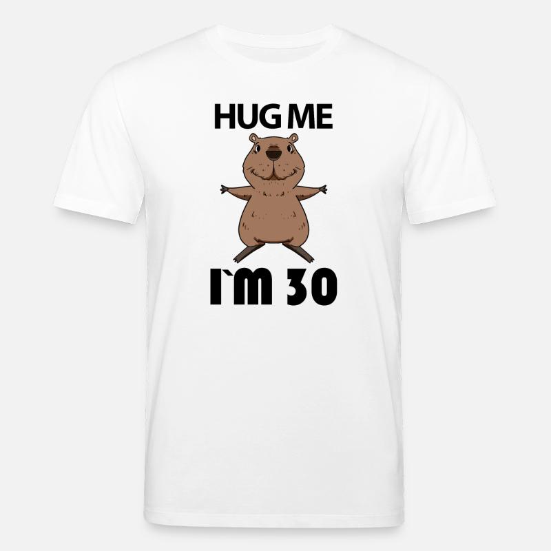30 ans - 30 ans - Hug - T-shirt bio CREATOR Stanley/Stella Unisexe - blanc