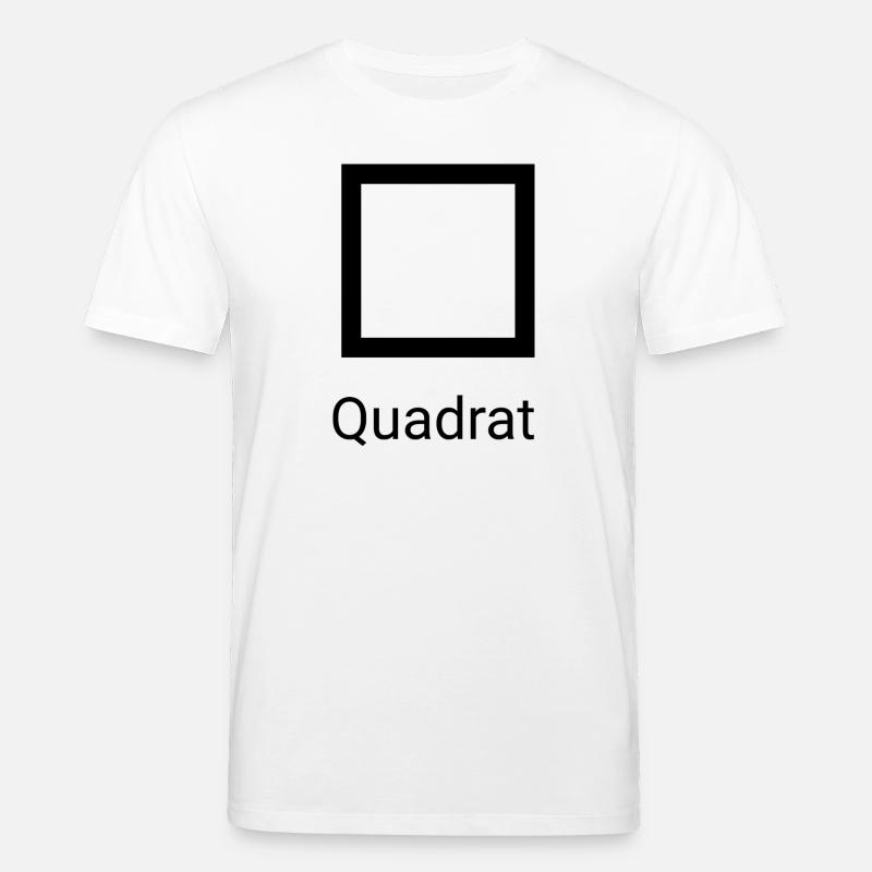 LiGu Design - Square - with Font - Stanley/Stella CREATOR Unisex Organic T-Shirt - white