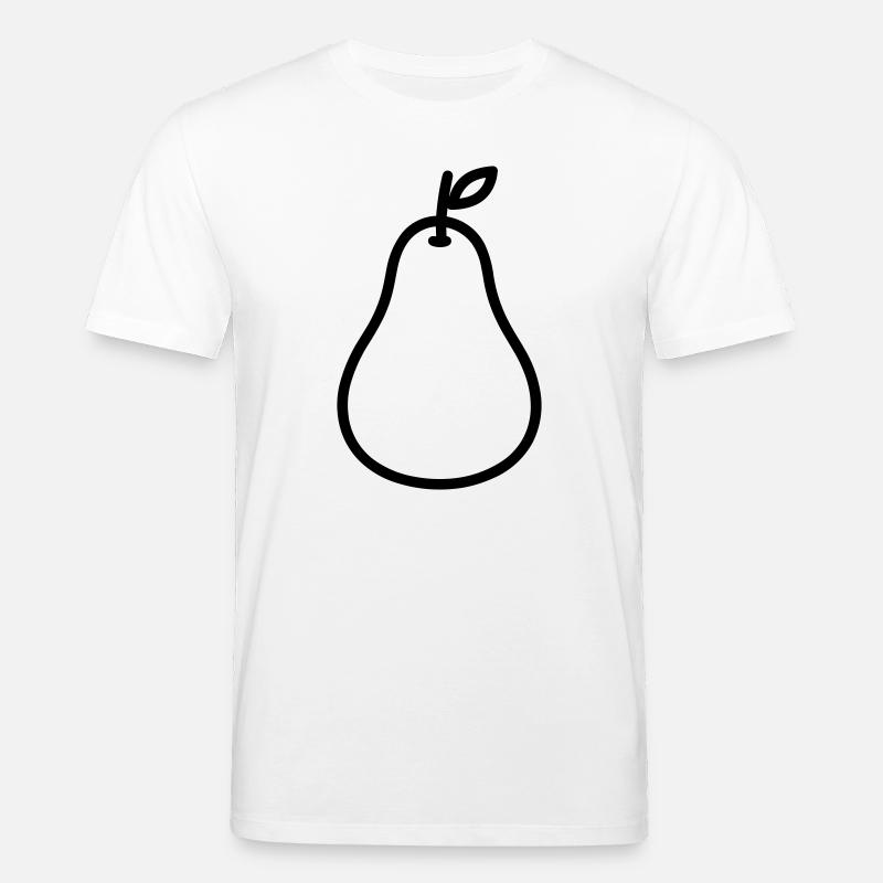 Birne - Stanley/Stella Unisex Bio-T-Shirt CREATOR  - Weiß
