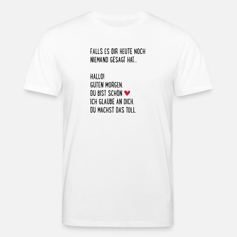 Komplimente - Stanley/Stella Unisex Bio-T-Shirt CREATOR  - Weiß