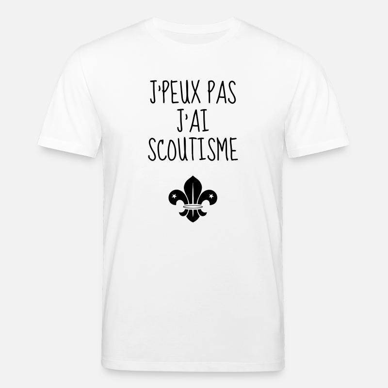 scout / scouting / scoutisme / guide - T-shirt bio CREATOR Stanley/Stella Unisexe - blanc