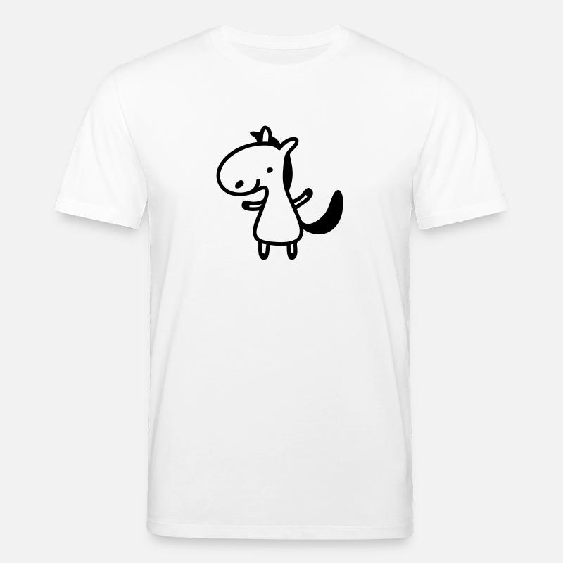 Pony - Line - Stanley/Stella Unisex Bio-T-Shirt CREATOR  - Weiß