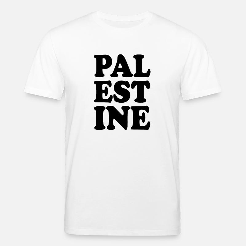 Palästina - Stanley/Stella Unisex Bio-T-Shirt CREATOR  - Weiß