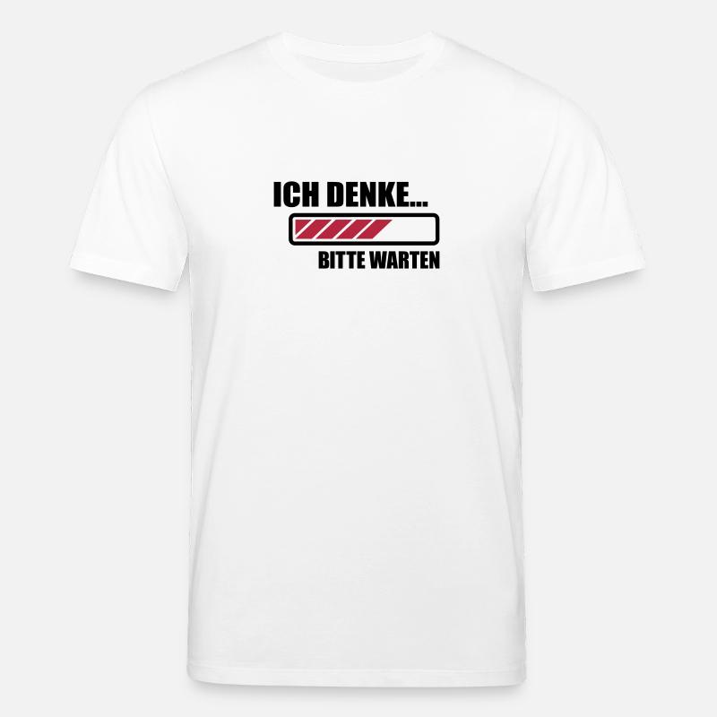 Ich denke - Stanley/Stella Unisex Bio-T-Shirt CREATOR  - Weiß