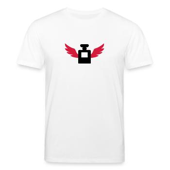 Parfum / Parfumeur / Parfumerie / Perfumer - T-shirt bio CREATOR Stanley/Stella Unisexe - blanc - Devant - Alina (178cm) & Michal (187cm)