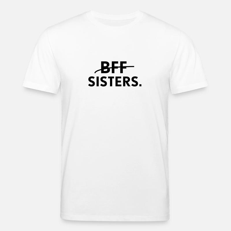 bff sisters - Stanley/Stella Unisex Bio-T-Shirt CREATOR  - Weiß