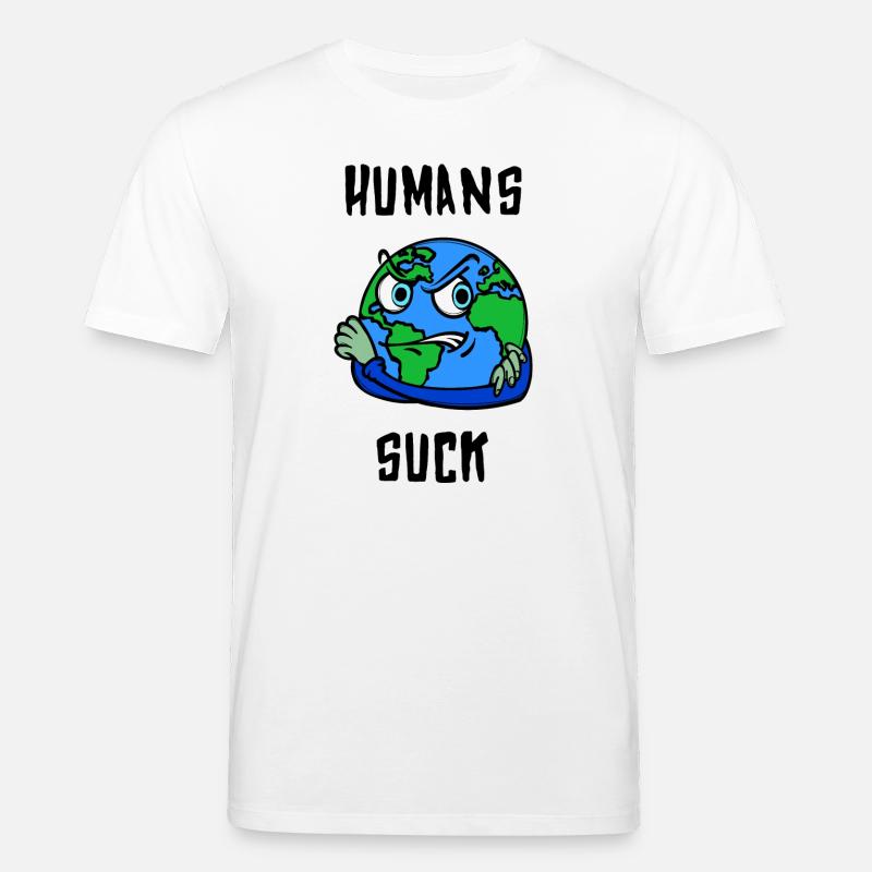 Mutter Erde Statement Erderwärmung Klimaschutz - Stanley/Stella Unisex Bio-T-Shirt CREATOR  - Weiß