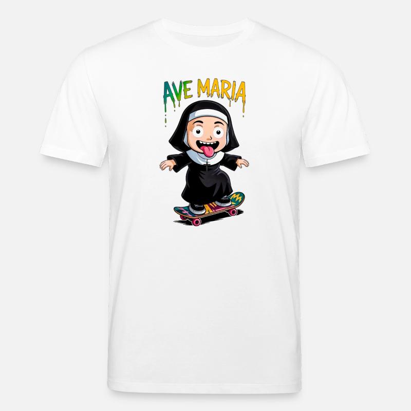 Ave maria - Stanley/Stella Unisex Bio-T-Shirt CREATOR  - Weiß