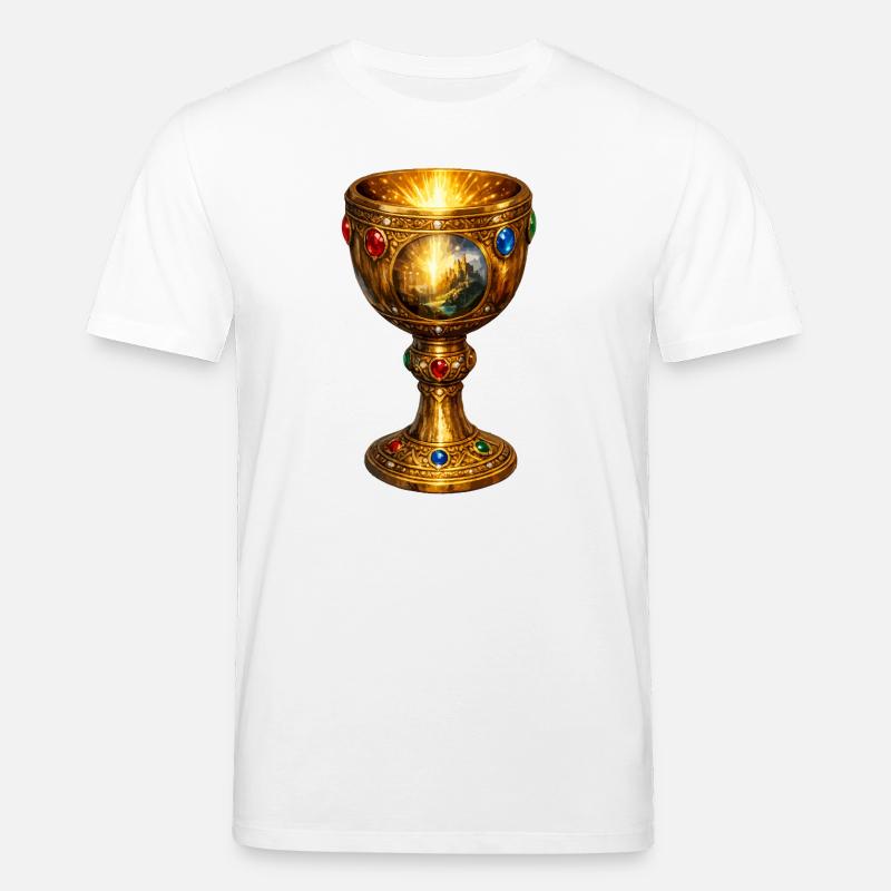 Saint Graal - T-shirt bio CREATOR Stanley/Stella Unisexe - blanc