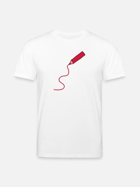 easy_drawing_3c - Stanley/Stella CREATOR Unisex Organic T-Shirt - white