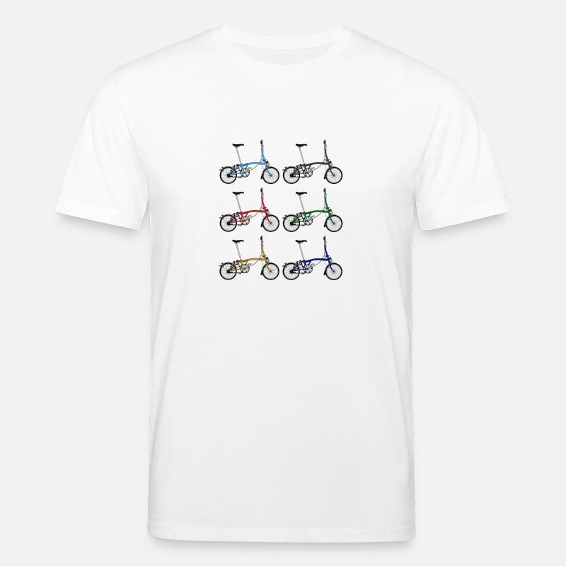 Brompton Bikes - Stanley/Stella Unisex Bio-T-Shirt CREATOR  - Weiß