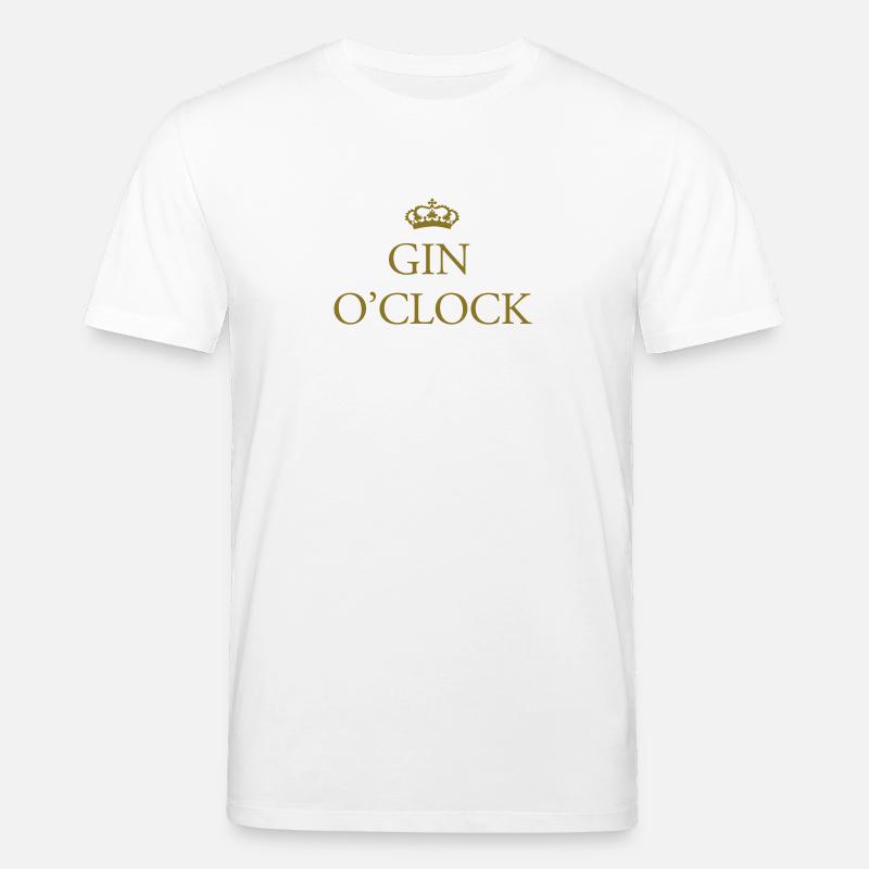 Gin O'Clock - Stanley/Stella Unisex Bio-T-Shirt CREATOR  - Weiß
