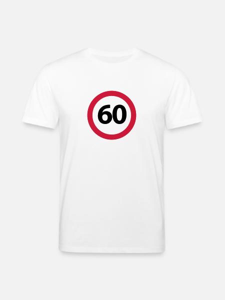 60th Birthday - Stanley/Stella CREATOR Unisex Organic T-Shirt - white