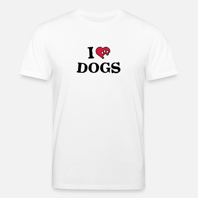hundeherz_a_2c - T-shirt bio CREATOR Stanley/Stella Unisexe - blanc