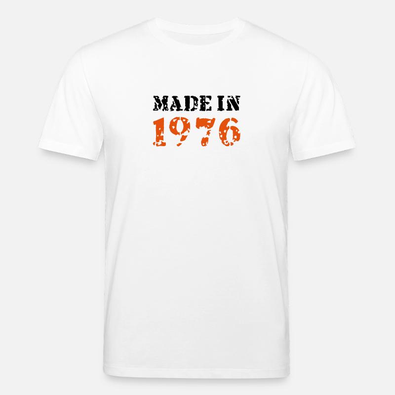 Made in 1976 - Stanley/Stella Unisex Bio-T-Shirt CREATOR - Weiß