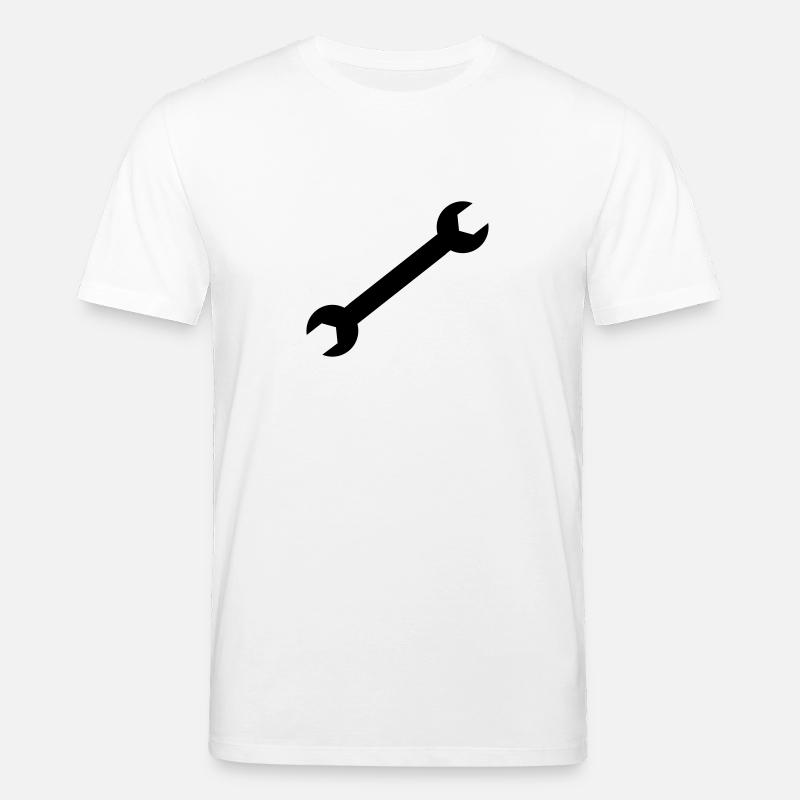 Schraubenschlüssel - Stanley/Stella Unisex Bio-T-Shirt CREATOR  - Weiß