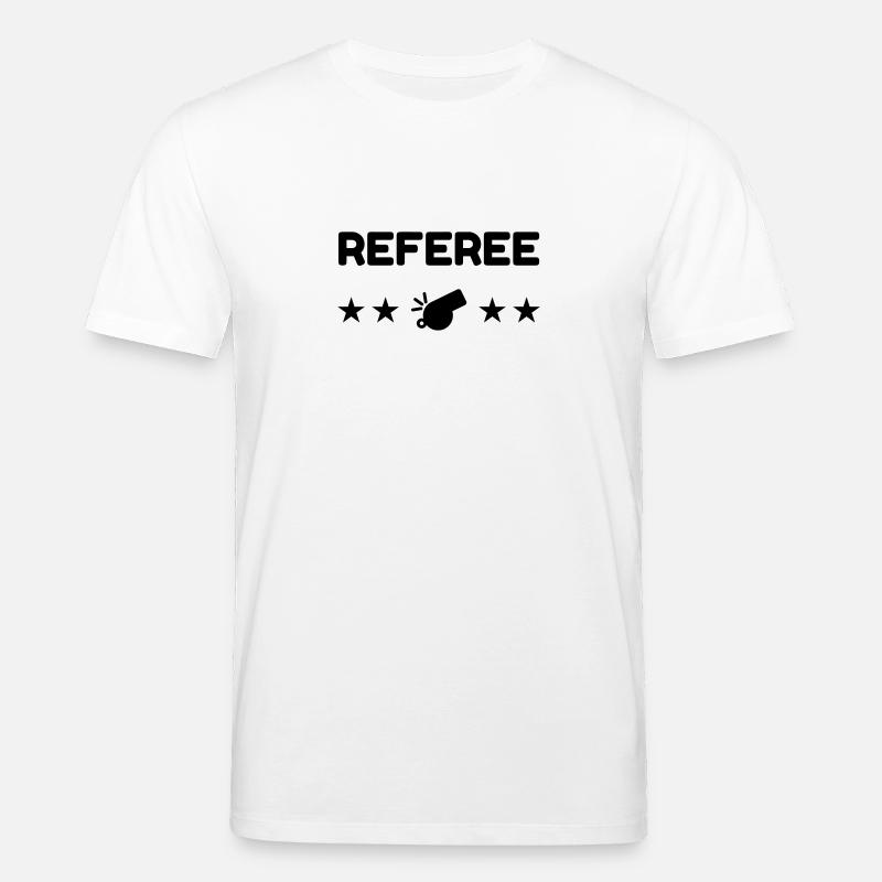 Arbitre / Arbitrage / Sport / Sifflet - T-shirt bio CREATOR Stanley/Stella Unisexe - blanc