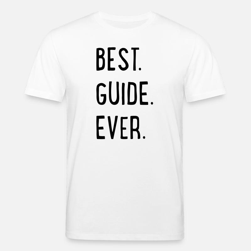 BEST GUIDE EVER - Stanley/Stella Unisex Bio-T-Shirt CREATOR - Weiß