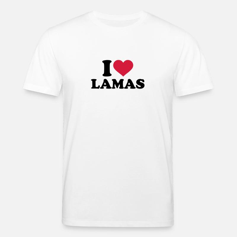 Lama - Stanley/Stella Unisex Bio-T-Shirt CREATOR  - Weiß