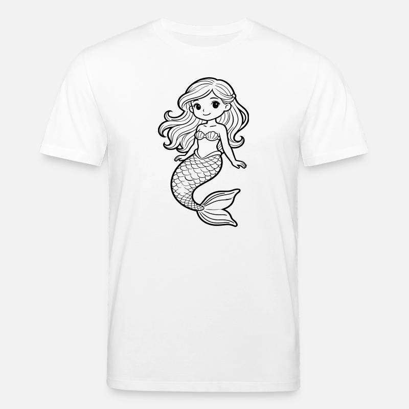 sirène - T-shirt bio CREATOR Stanley/Stella Unisexe - blanc