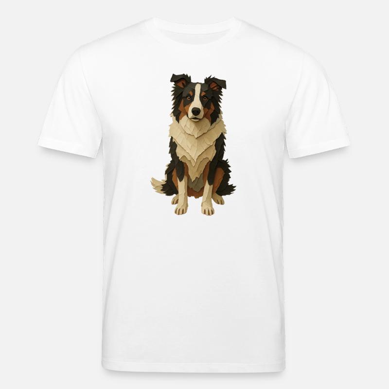 Colley de papier couché - T-shirt bio CREATOR Stanley/Stella Unisexe - blanc