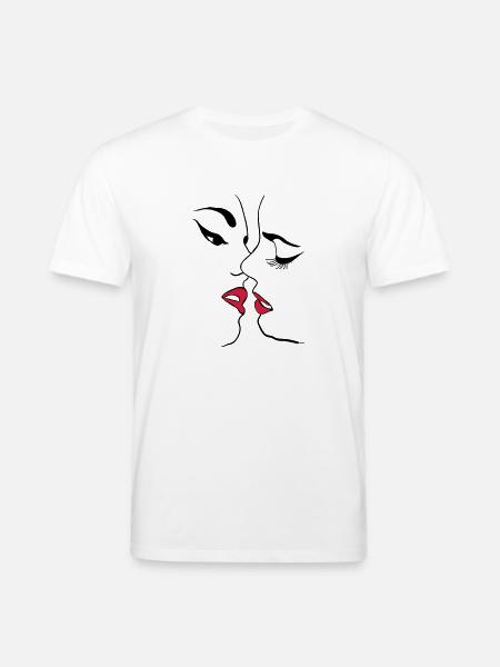 Lesbian - Stanley/Stella CREATOR Unisex Organic T-Shirt - white