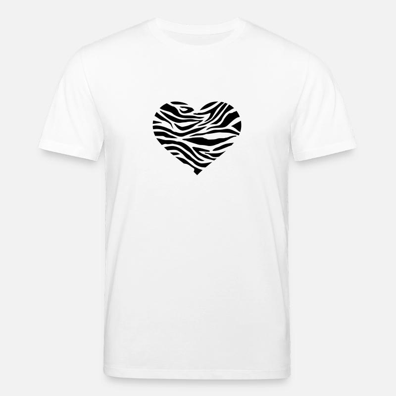 Zebra - Stanley/Stella Unisex Bio-T-Shirt CREATOR - Weiß