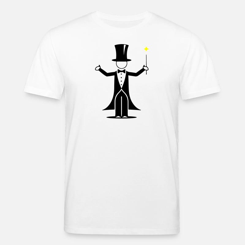 Zauberer Design - Stanley/Stella Unisex Bio-T-Shirt CREATOR  - Weiß