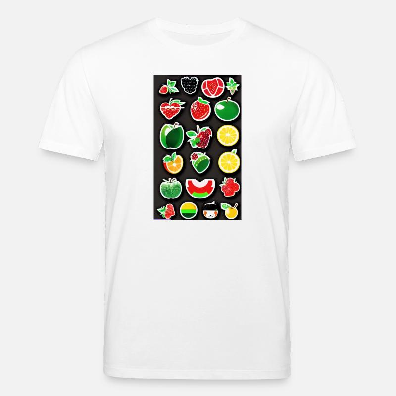 Fruitz Aufkleber - Stanley/Stella Unisex Bio-T-Shirt CREATOR  - Weiß