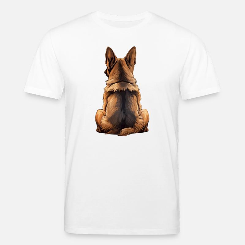 Deutscher Schäferhund - Stanley/Stella Unisex Bio-T-Shirt CREATOR - Weiß