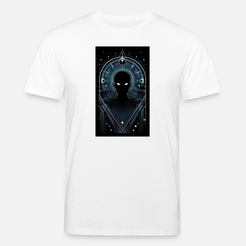 Außerirdischer Schatten - Stanley/Stella Unisex Bio-T-Shirt CREATOR  - Weiß