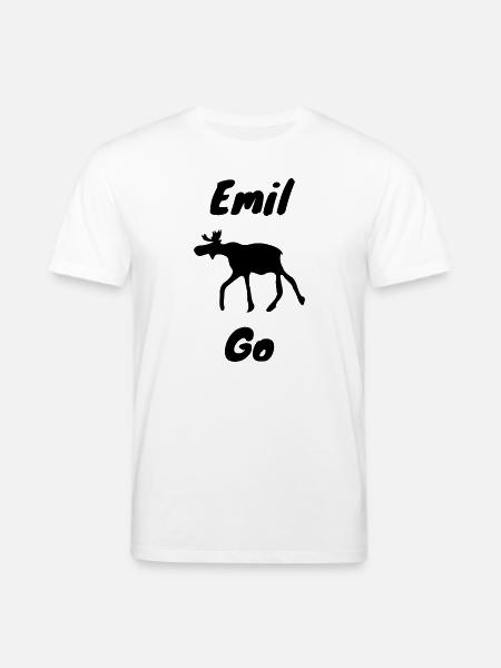 Emil l’orignal - T-shirt bio CREATOR Stanley/Stella Unisexe - blanc