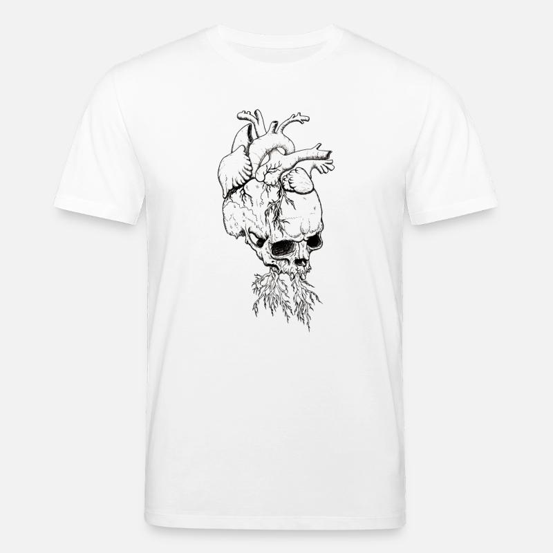 headache heartache - Stanley/Stella Unisex Bio-T-Shirt CREATOR  - Weiß