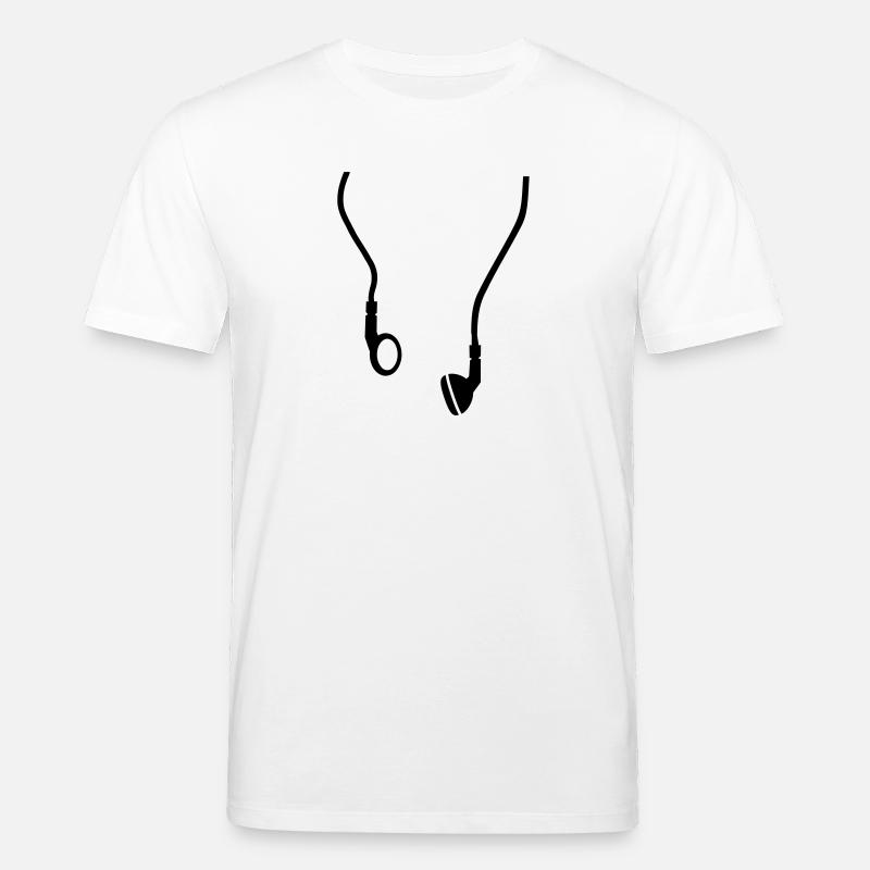 Kopfhörer - Stanley/Stella Unisex Bio-T-Shirt CREATOR  - Weiß