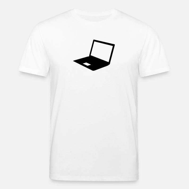 Ordinateur - T-shirt bio CREATOR Stanley/Stella Unisexe - blanc