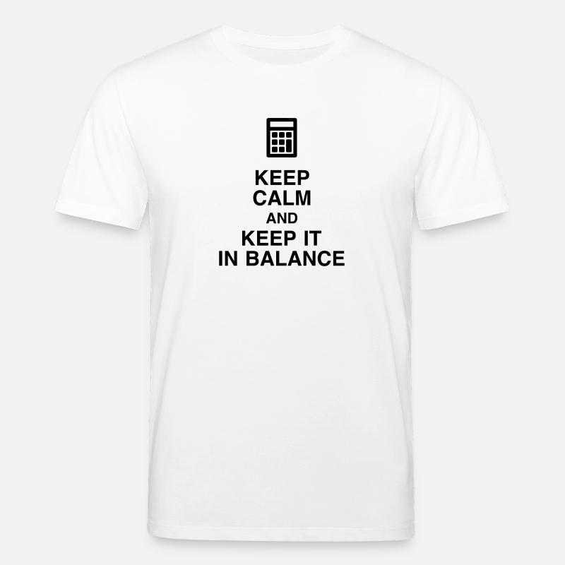 comptable / comptabilité / compter / chiffre - T-shirt bio CREATOR Stanley/Stella Unisexe - blanc