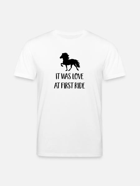 Islandpferd - Stanley/Stella Unisex Bio-T-Shirt CREATOR  - Weiß