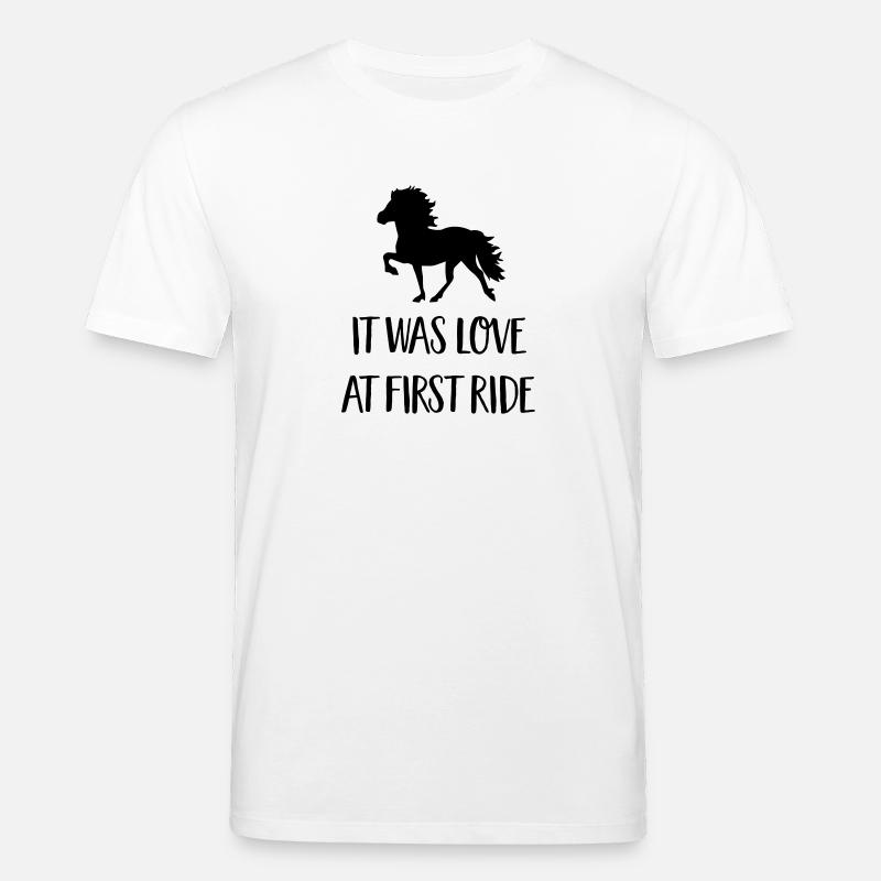 Islandpferd - Stanley/Stella Unisex Bio-T-Shirt CREATOR  - Weiß