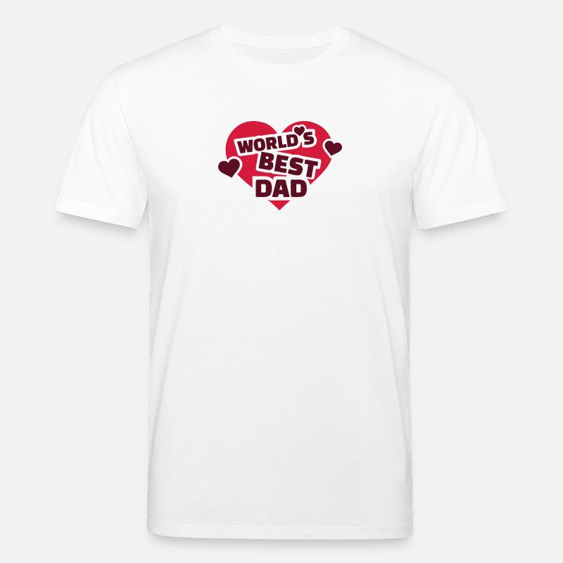 Papa - Stanley/Stella Unisex Bio-T-Shirt CREATOR  - Weiß