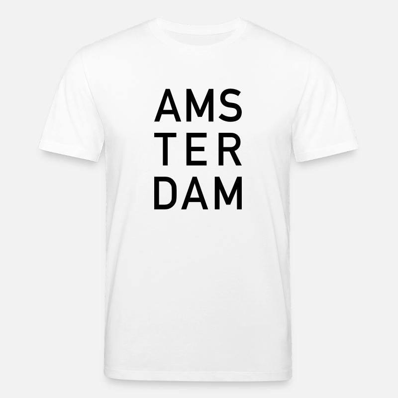 Amsterdam - Stanley/Stella Unisex Bio-T-Shirt CREATOR  - Weiß