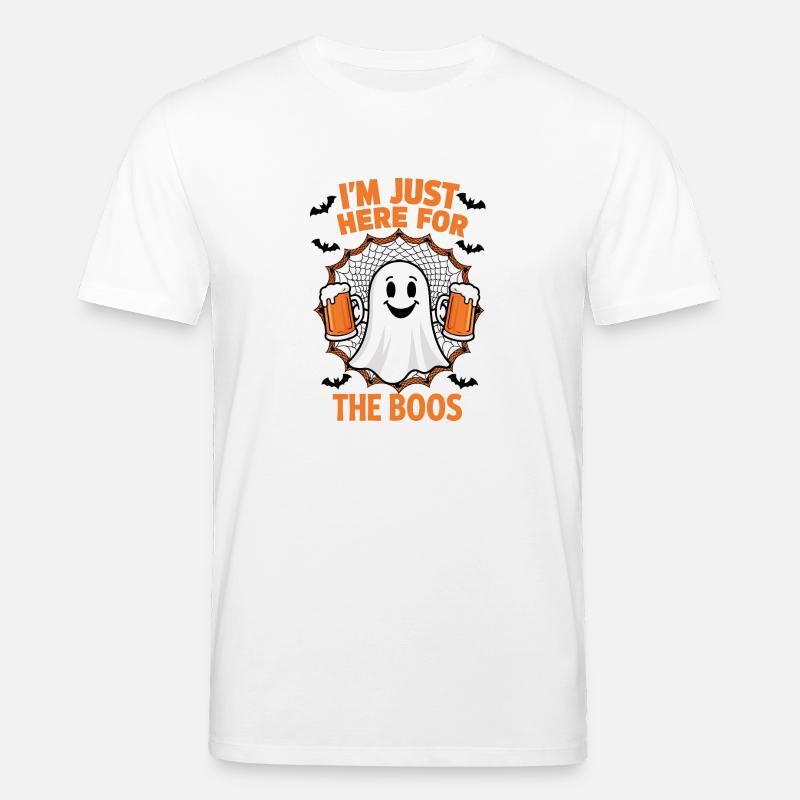 Lustige Bier Geist - Stanley/Stella Unisex Bio-T-Shirt CREATOR  - Weiß